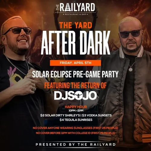 DJ Sojo event flyer from the original archive, number 4