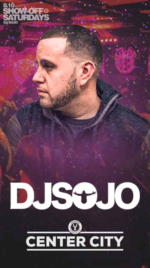 DJ Sojo event flyer from the original archive, number 7