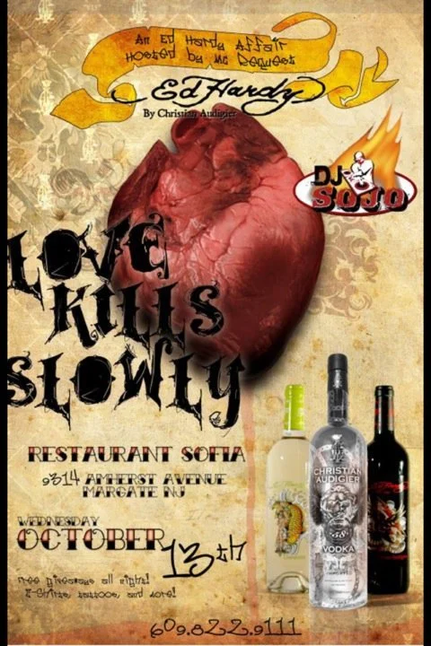 DJ Sojo event flyer from the original archive, number 18