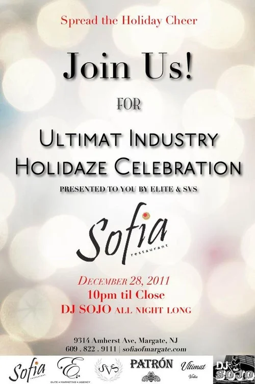DJ Sojo event flyer from the original archive, number 25