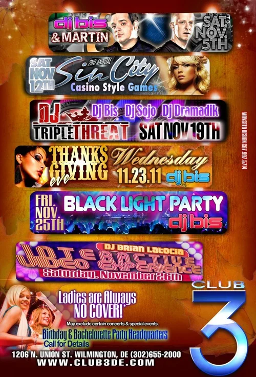 DJ Sojo event flyer from the original archive, number 30