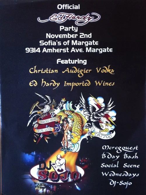 DJ Sojo event flyer from the original archive, number 51