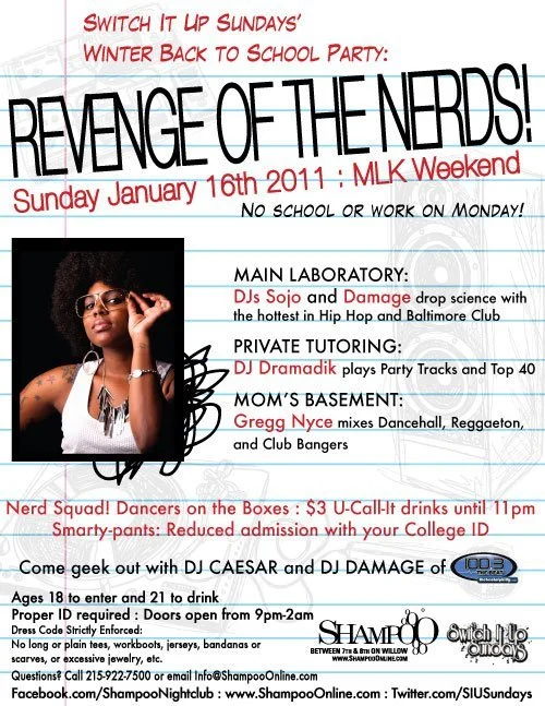 DJ Sojo event flyer from the original archive, number 57
