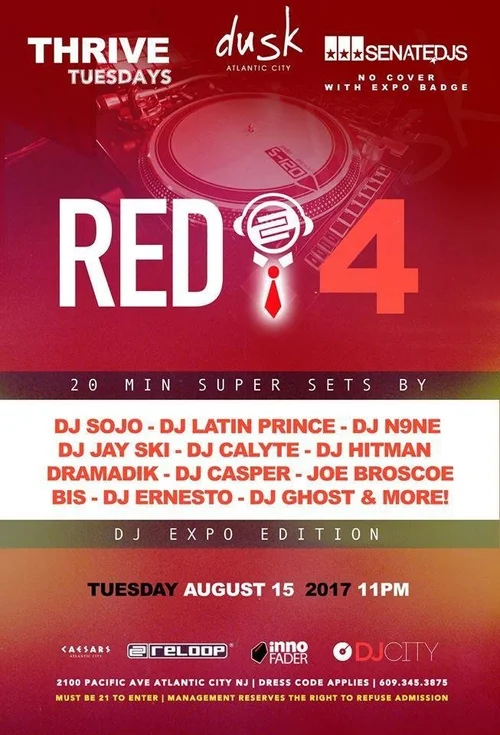 DJ Sojo event flyer from the original archive, number 66