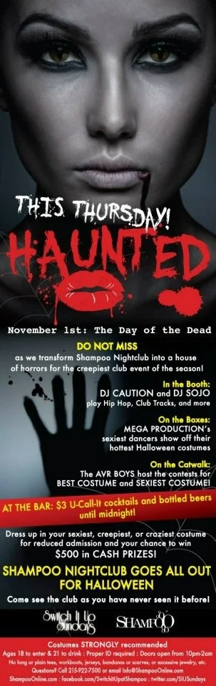 DJ Sojo event flyer from the original archive, number 68