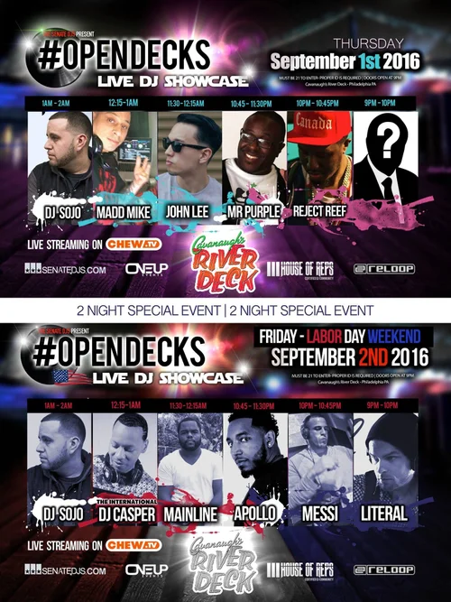 DJ Sojo event flyer from the original archive, number 77