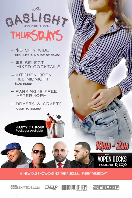 DJ Sojo event flyer from the original archive, number 85