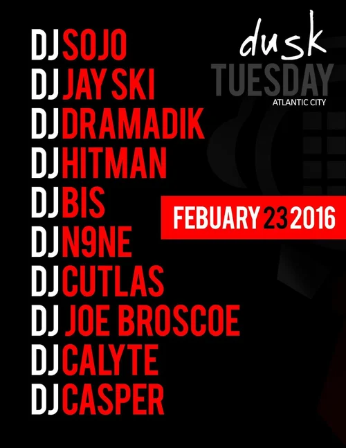 DJ Sojo event flyer from the original archive, number 99
