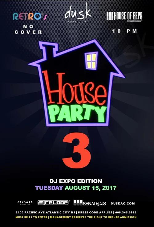 DJ Sojo event flyer from the original archive, number 103