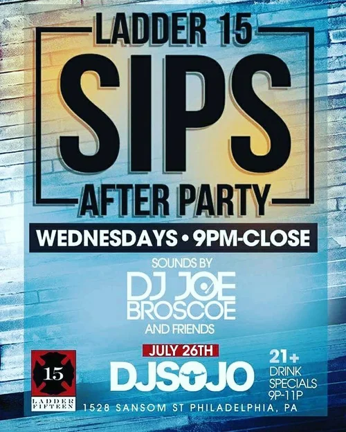 DJ Sojo event flyer from the original archive, number 117