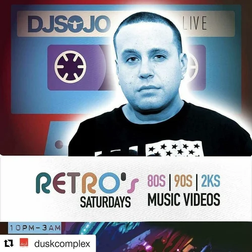 DJ Sojo event flyer from the original archive, number 118