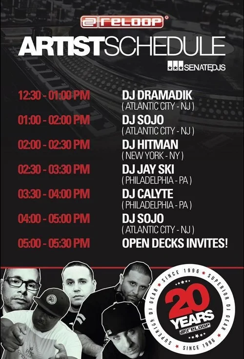 DJ Sojo event flyer from the original archive, number 125