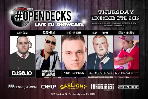 DJ Sojo event flyer from the original archive, number 145