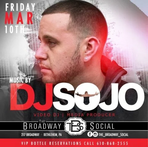 DJ Sojo event flyer from the original archive, number 146