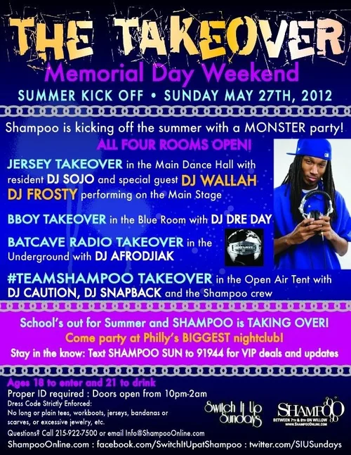 DJ Sojo event flyer from the original archive, number 157